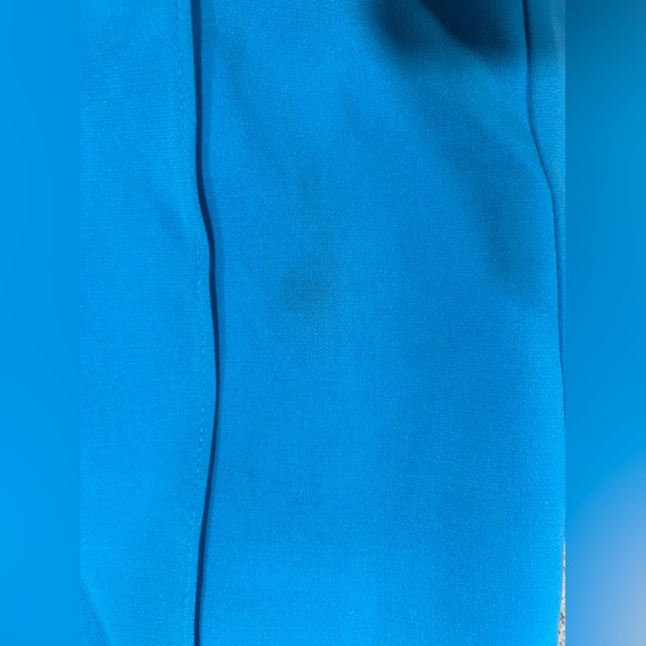 NEW Cinq a Sept pants Brianne pintuck crepe blue size 12 - Picture 12 of 12